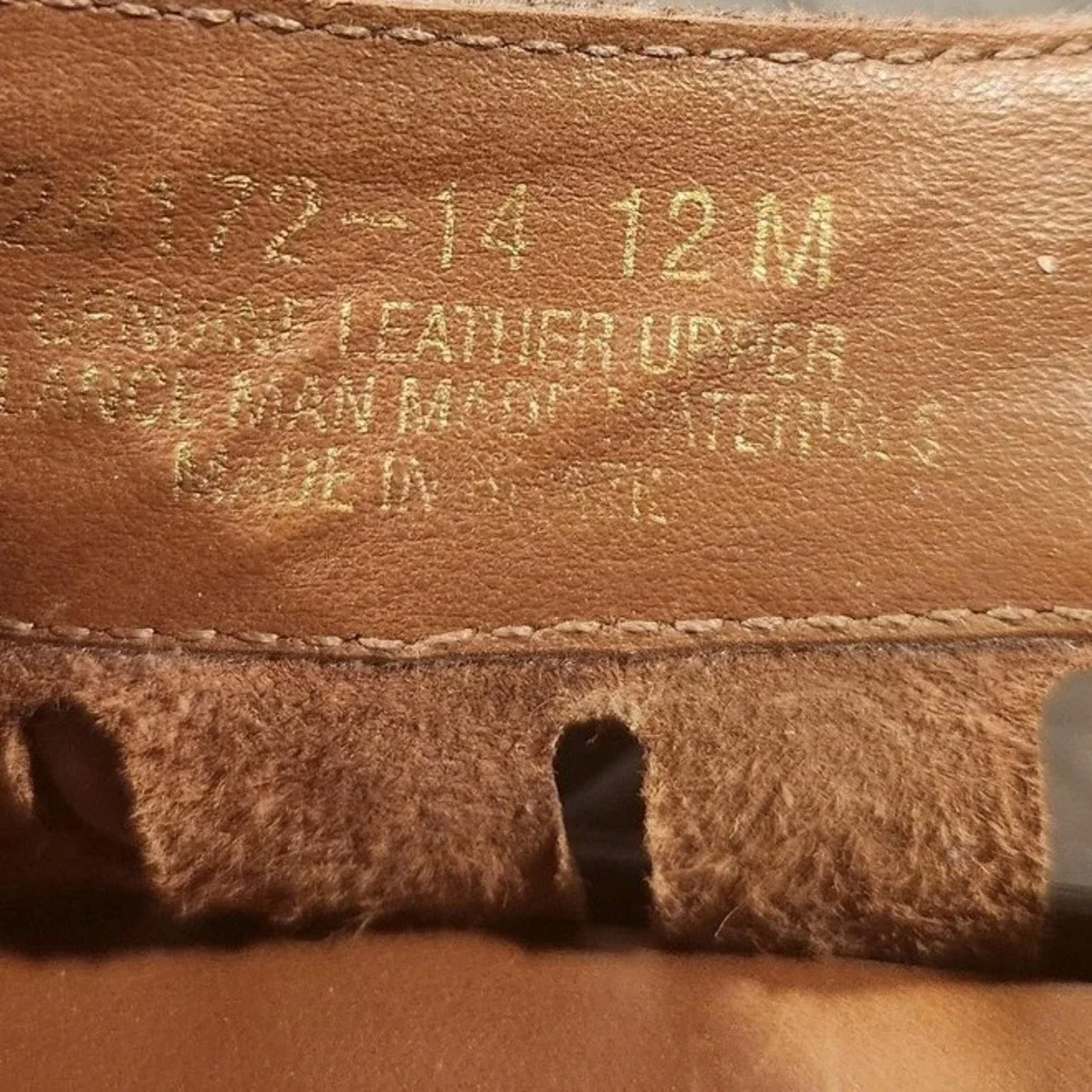Stacy Adams Sandals Shoes Mens Size 12 Brown Leather Fisherman‎ Buckle Comfort